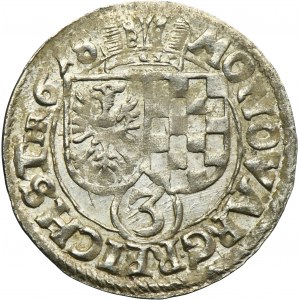 Silesia, Duchy of Liegnitz-Brieg-Wohlau, Johann Christian and Georg Rudolf, 3 Kreuzer Reichenstein 1618 HR