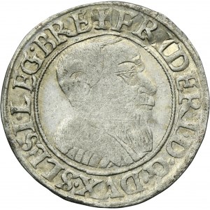 Silesia, Duchy of Liegnitz-Brieg-Wohlau, Friedrich II, Groschen Liegnitz 1543 - RARE