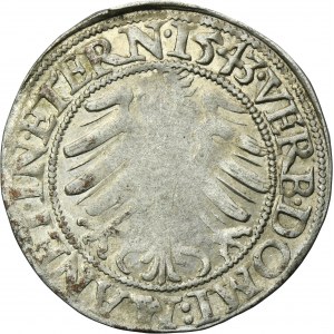 Silesia, Duchy of Liegnitz-Brieg-Wohlau, Friedrich II, Groschen Liegnitz 1543 - RARE