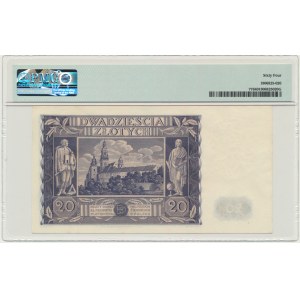 20 złotych 1936 - CH - PMG 64