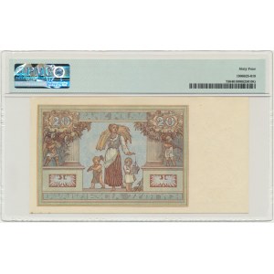 20 złotych 1931 - DK. - PMG 64