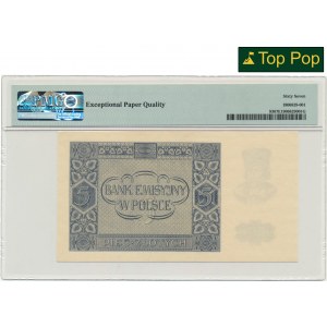 5 złotych 1940 - C - PMG 67 EPQ - rzadka seria w wyśmienitym stanie