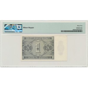 1 złoty 1938 - IL - PMG 62