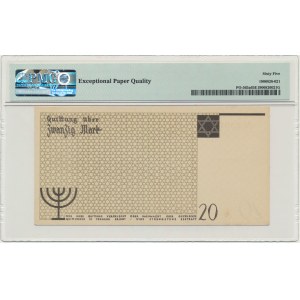 20 Mark 1940 - no. 1 without watermark - PMG 65 EPQ