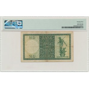Danzig, 20 Gulden 1937 - K - PMG 25
