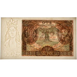 100 złotych 1934 - Ser.C.D. - bez dodatkowych znw. -
