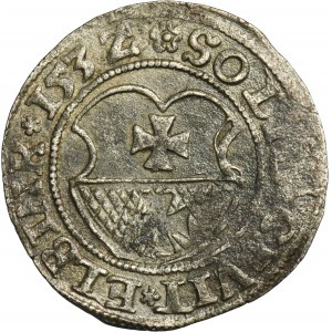 Sigismund I the Old, Schilling Elbing 1532 - PRVSS