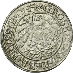 Sigismund I the Old, Groschen Thorn 1534 - PRVSSI/PRVSSIE