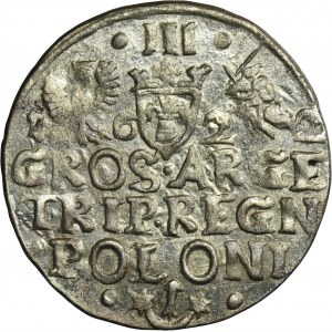 Sigismund III Vasa, 3 Groschen Krakau 1622