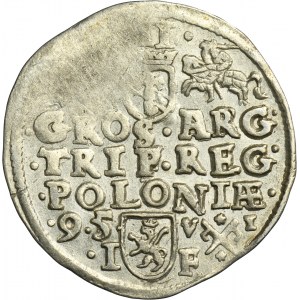 Sigismund III Vasa, 3 Groschen Posen 1595