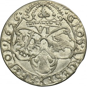 Sigismund III Vasa, 6 Groschen Krakau 1626