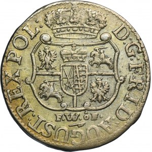 Augustus III of Poland, 1/12 Thaler Dresden 1750 FWôF