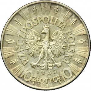 Piłsudski, 10 złotych 1935