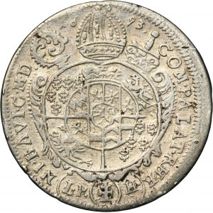 Silesia, Duchy of Neisse, Franz Ludwig von Pfalz-Neuburg, 15 Kreuzer Neisse 1693 LPH