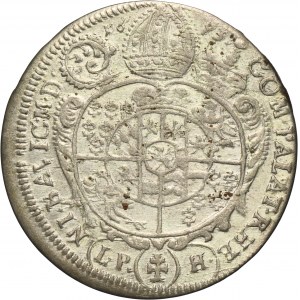 Silesia, Duchy of Neisse, Franz Ludwig von Pfalz-Neuburg, 15 Kreuzer Neisse 1693 LPH