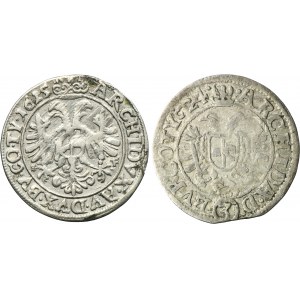 Lot, Austria, Silesia, Habsburg rule, Ferdinand II, 3 Kreuzer (2 pcs.)