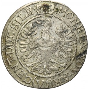 Silesia, Duchy of Liegnitz-Brieg-Wohlau, Luise von Anhalt-Dessau, 6 Kreuzer Brieg 1673 CB