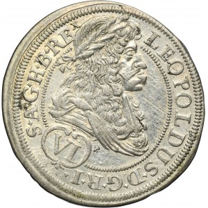 Austria, Leopold I, 6 Kreuzer Wien 1689 MM