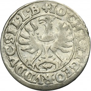 Silesia, Duchy of Liegnitz-Brieg-Wohlau, Johann Christian and Georg Rudolf, 3 Kreuzer Reichenstein 1617 BH