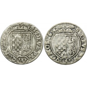 Lot, Silesia, Evangelical States, 3 Kreuzer Breslau (2 pcs.)