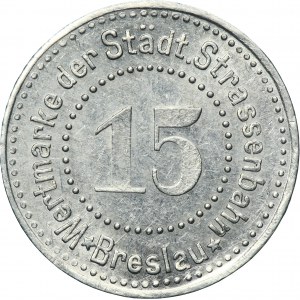 Silesia, Wrocław, City tram token, Church of St. Elizabeth