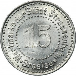 Silesia, Wrocław, City tram token, Centennial Hall