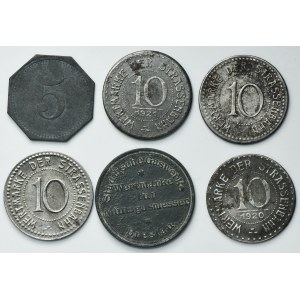 Lot, Silesia, Brieg and Breslau, Tokens (6 pcs.)