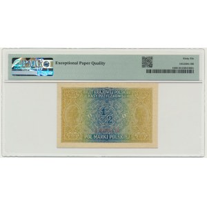 1/2 marki 1916 - Jenerał - A - PMG 66 EPQ