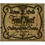 Danzig, 5 Mark 1918 - PMG 65 EPQ
