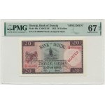 Danzig, 20 Gulden 1932 SPECIMEN - PMG 67 EPQ - RARE