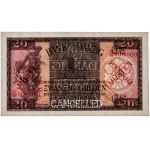 Danzig, 20 Gulden 1932 SPECIMEN - PMG 67 EPQ - RARE