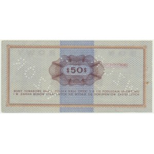 Pewex, 50 dolarów 1969 - WZÓR - Ei -