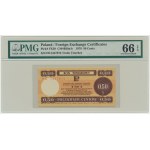 Pewex, 50 centów 1979 - HC - mały - PMG 66 EPQ