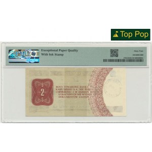 Pewex 2 dolary 1979 - HM - PMG 64 EPQ - RZADKIE