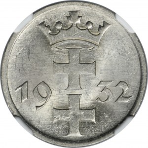 Free City of Danzig, 1 gulden 1932 - NGC MS62+