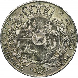 Poniatowski, Thaler Varsovie 1779 EB