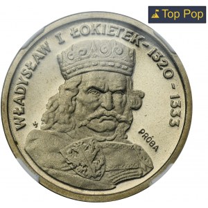 SAMPLE, 200 gold 1986 Ladislaus I the Elbow - NGC PF69 ULTRA CAMEO