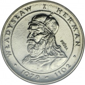 PRÓBA NIKIEL, 50 złotych 1981 Władysław I Herman - NGC MS67