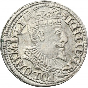 Sigismund III Vasa, 3 Groschen Olkusz 1596