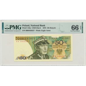 50 złotych 1975 - BR - PMG 66 EPQ