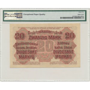 Kowno, 20 Mark 1918 - B - PMG 65 EPQ