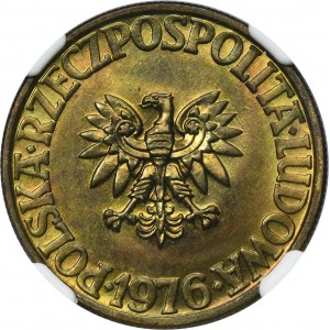 5 złotych 1976 - NGC MS66