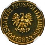 5 złotych 1982 - NGC PF68 - LUSTRZANKA