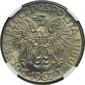 10 złotych 1967 Maria Skłodowska-Curie - NGC MS66