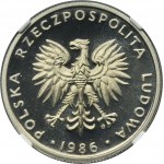 20 złotych 1986 - NGC PF69 ULTRA CAMEO - LUSTRZANKA