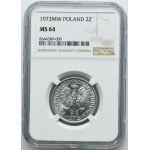 2 gold 1973 Berry - NGC MS64
