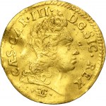 Italy, Kingdom of Sicily, Charles III, Trionfo (Zecchino) 1723 FN - EXTREMELY RARE