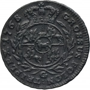 Poniatowski, 3 Groschen Warsaw 1768 G