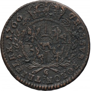Poniatowski, 3 Groschen Krakau 1766 g