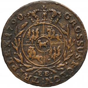 Poniatowski, 3 Groschen Warsaw 1790 EB
